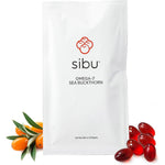 Sibu Sea Buckthorn Omega 7 Softgels 30 day refill sachet front packaging