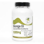 Naturetition Supplements Borage Oil Concentrate 1000mg front bottle view for authentic herbal skin health