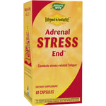 Nature's Way Fatigued to Fantastic Adrenal Stress End 60 capsules front view packaging
