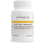 Integrative Therapeutics Cortisol Manager 30 tablets front bottle view supplement for stress relief