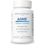 Biotics Research ADHS Adrenal Support bottle front view for stress relief and cortisol balance