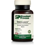 Standard Process Drenamin Adrenal Support 90 Tablets front bottle view