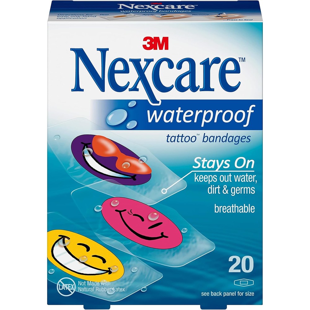 SmileMakers Paw Patrol Adhesive Bandages front view of bulk pack first aid supplies.