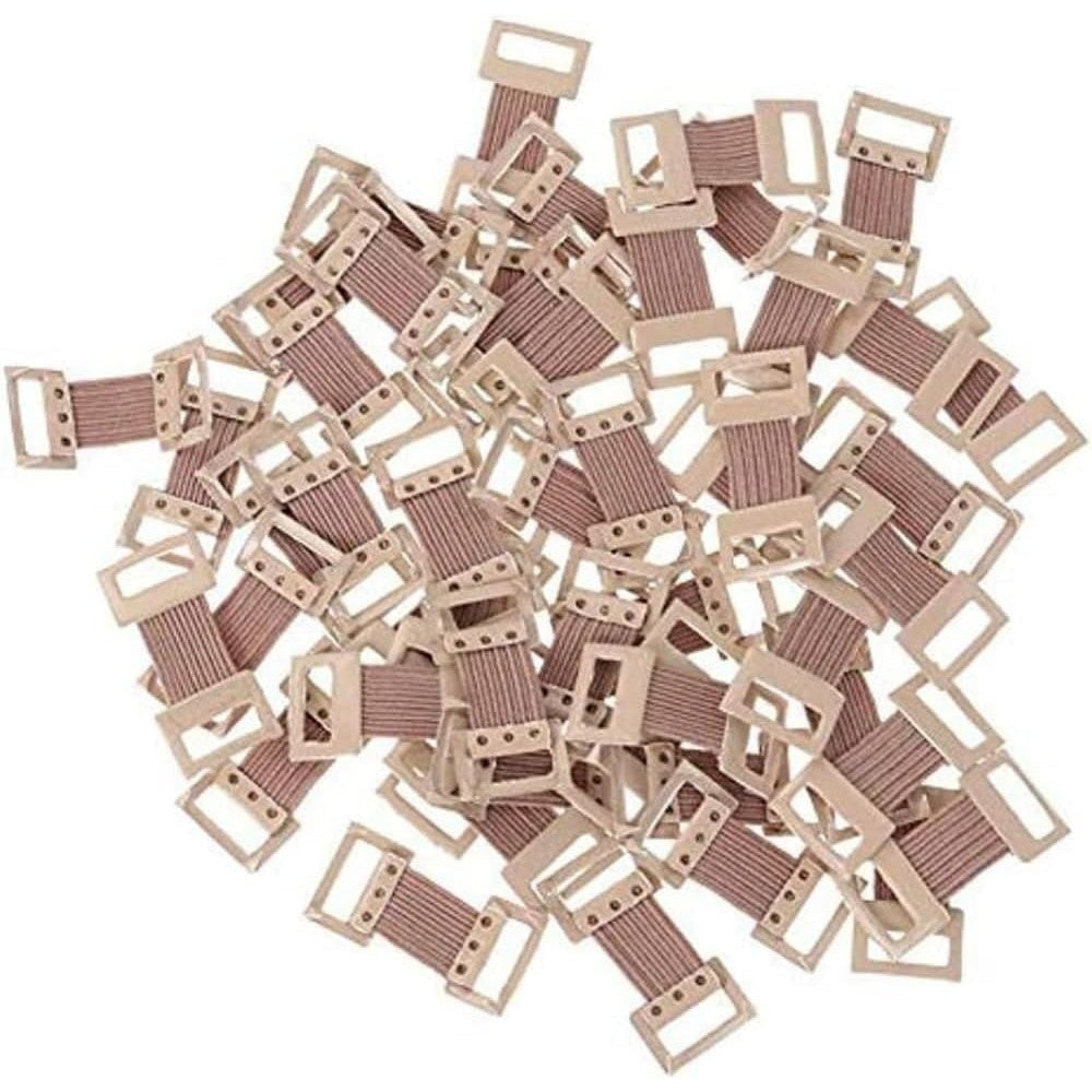 Gryshanyun brown metal bandage wrap clips for securing first aid dressings