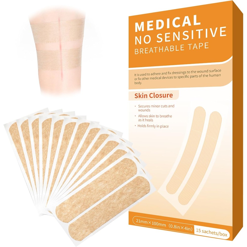 ILSSLI Skin Wound Closure Strips front view medical grade first aid