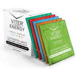 Viter Energy Caffeinated Mints Variety Sampler Pack front view for fast energy.