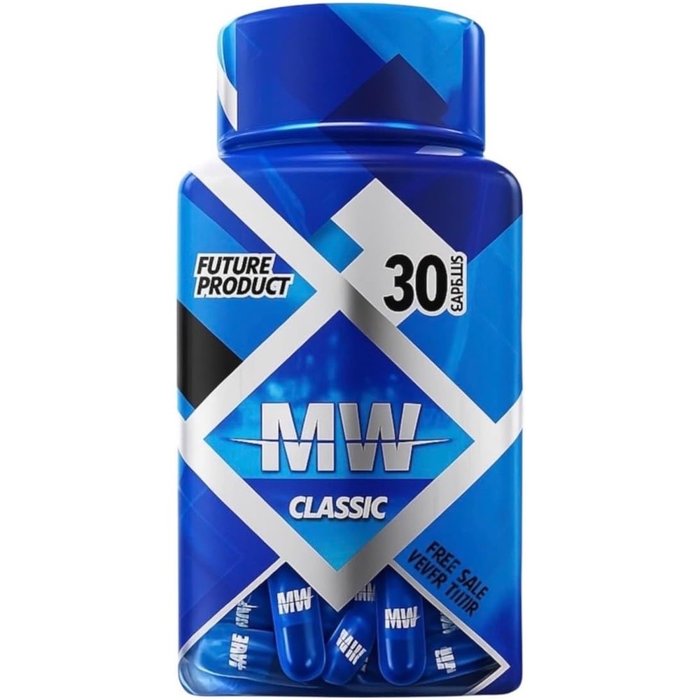 MW Dietary Supplement Natural Digestive Support Classic front view for gut health and bloating relief.