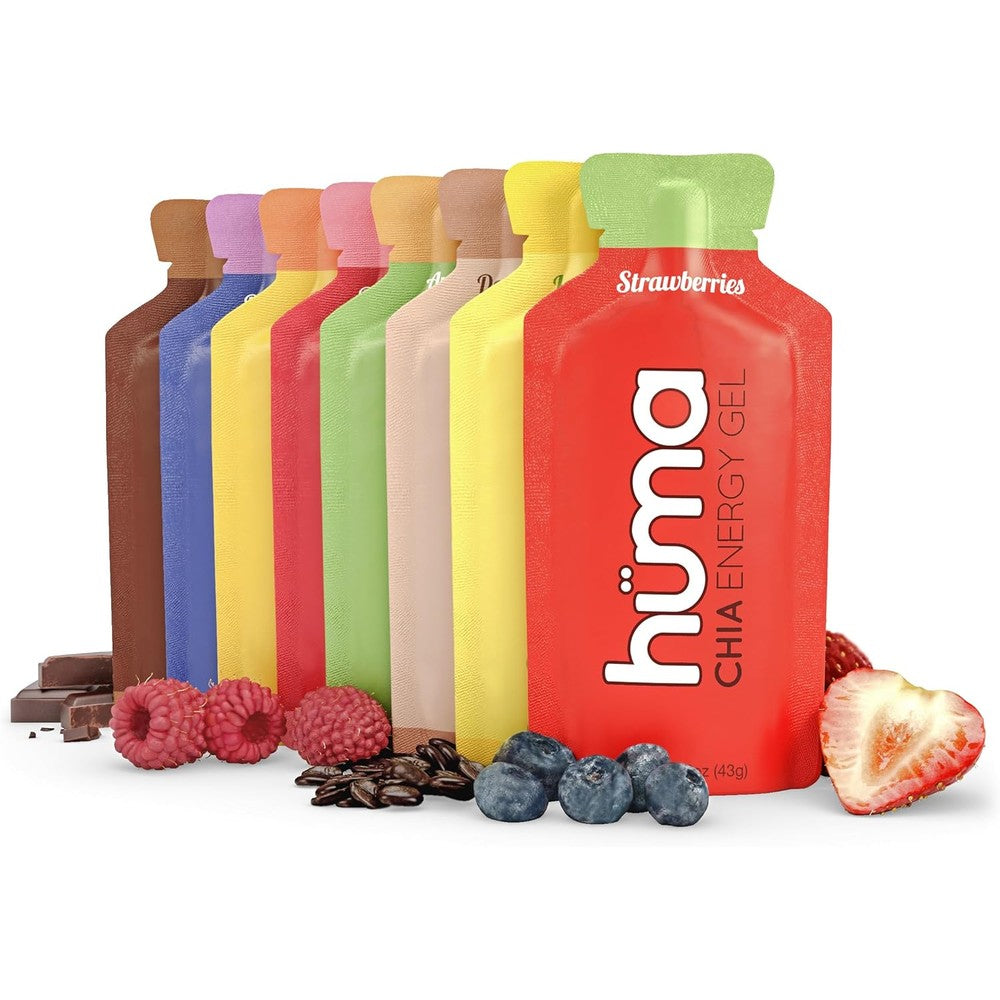 Shop Hüma Chia Energy Gel in India for premium plant-based sports nutrition supplements.