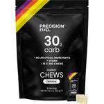 Precision Hydration PF30 Energy Chews Original pouch front view for endurance fueling.