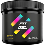 Fit Gel Workout Enhancer front view of 8.82 ounce jar for thermogenic exercise