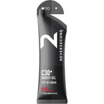 Neversecond C30+ Energy Gel Berry 12-pack front view for endurance athletes.