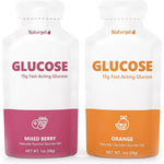 Hüma Chia Energy Gel Glucose Liquid Gel variety pack front view for diabetes care.