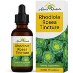 Alaska Rhodiola Rosea Tincture 2 ounce front view for natural stress relief.