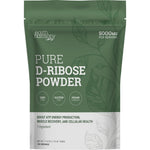 Earth Harmony Naturals D-Ribose Powder front view for energy support.