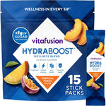 Vitafusion Hydraboost Drink Powder Packets front view daily hydration supplement