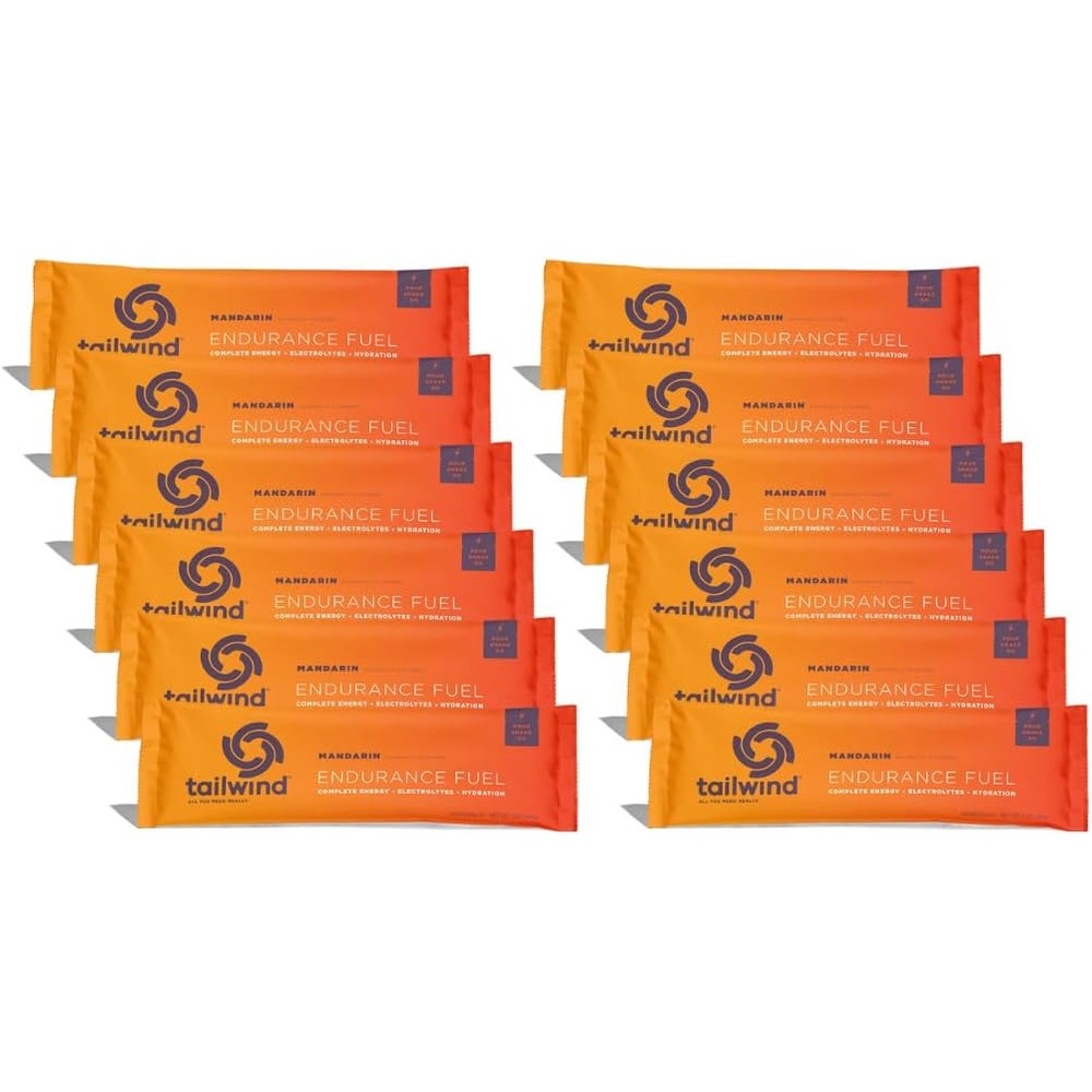 Tailwind Nutrition Endurance Fuel 12 pack Mandarin Orange electrolyte powder sticks