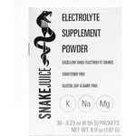 SNAKE Juice keto diet electrolyte powder unflavored 30 packet box