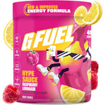 G Fuel Hype Sauce 2.0 raspberry lemonade energy drink powder 40 servings tub