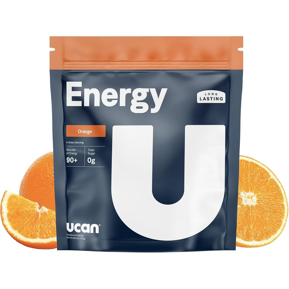 UCAN Energy Powder Tropical Orange 28 servings tub for endurance