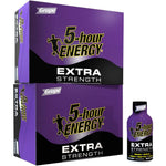 5-hour ENERGY Extra Strength Grape 24 Count front view pack authentic energy shot