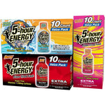 5-Hour Energy Extra Strength Shots Variety Pack front view of 30 count box