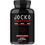 Jocko Fuel Brain Power 90 capsules bottle front view for cognitive health.