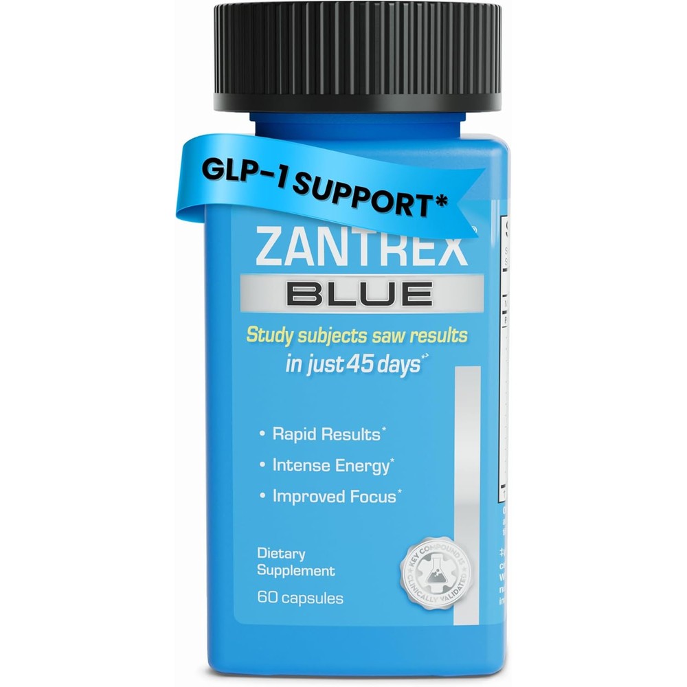 Zantrex Blue Energy and Thermogenesis 60 capsules best diet supplement for weight loss