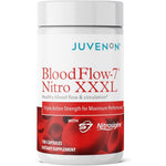 Juvenon BloodFlow 7 XXXL bottle front view nitric oxide booster