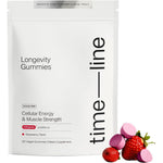 Timeline Mitopure Urolithin A Gummies front view for cellular renewal.