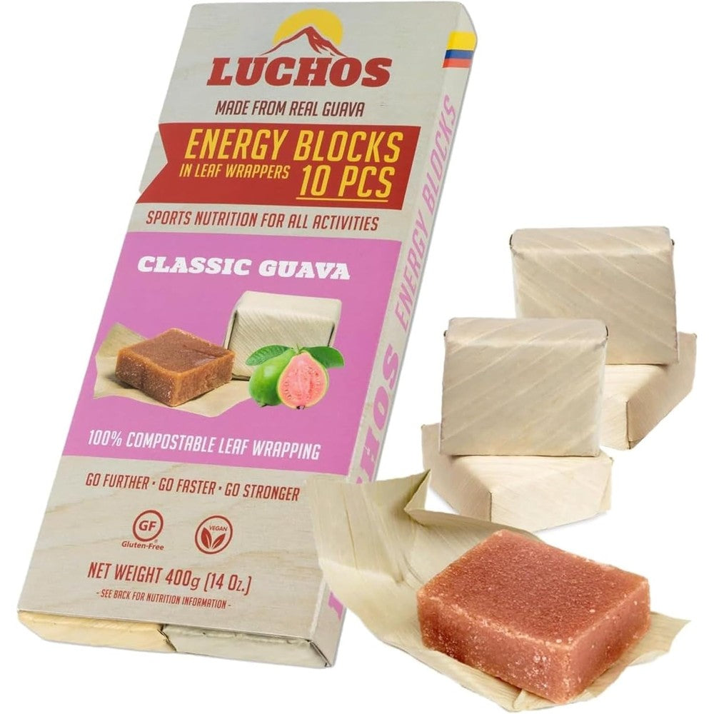 LUCHO DILLITOS Energy Blocks Classic Guava 400g front pack view