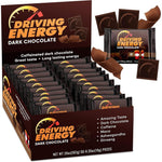 ZenEvo Driving Energy Caffeinated Dark Chocolate 50 count box front view