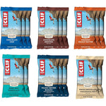 CLIF BAR Variety Pack 16 Count front view energy bars for athletes.