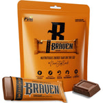 Braven Bar Chocolate Energy Bars 10 pack front view for running snacks