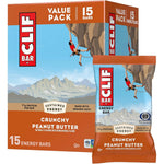 CLIF BAR Energy Protein Bars Crunchy Peanut Butter 15 count box front view