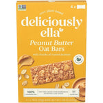 Deliciously Ella Peanut Butter Oat Bar 4 Count front packaging view