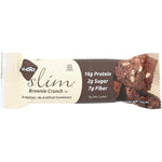 NuGo Nutrition Slim Brownie Crunch protein bar box front view