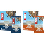 CLIF BAR Energy Protein Bars variety pack front view showing peanut butter flavors.