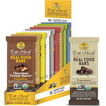 EatToHeal Variety Pack Real Food Bar front view of assorted flavors.