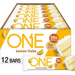 ONE Brands Lemon Cake Protein Bars 12 count box front view