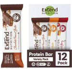 Alpha Prime Supplements Prime Bites Protein Brownie variety pack box front view.
