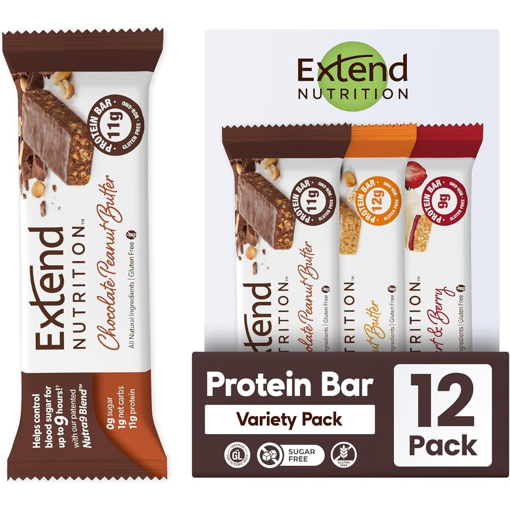 Alpha Prime Supplements Prime Bites Protein Brownie variety pack box front view.