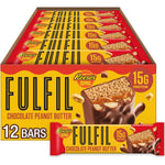 FULFIL Chocolate Salted Caramel Protein Bars 12 count box front view high protein snack