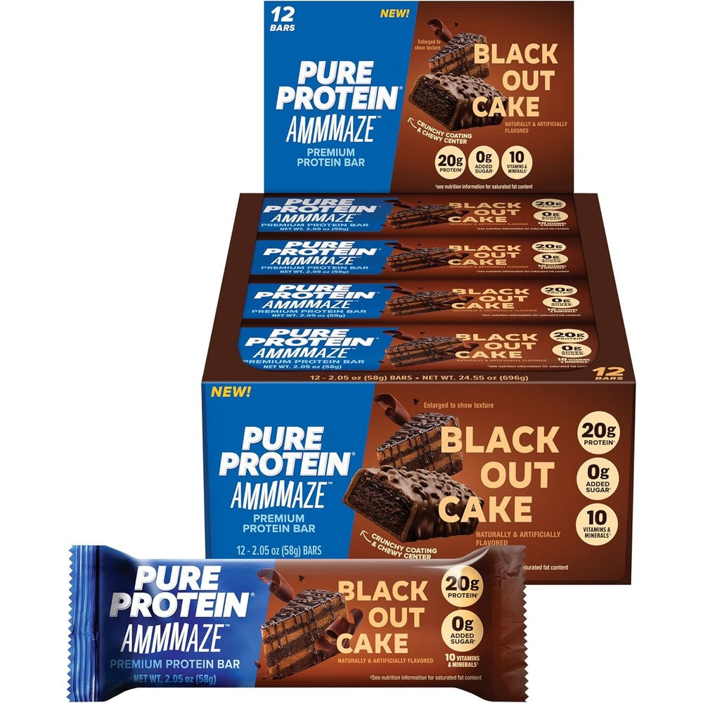 Barebells Cookies and Cream Protein Bars front view high protein snack