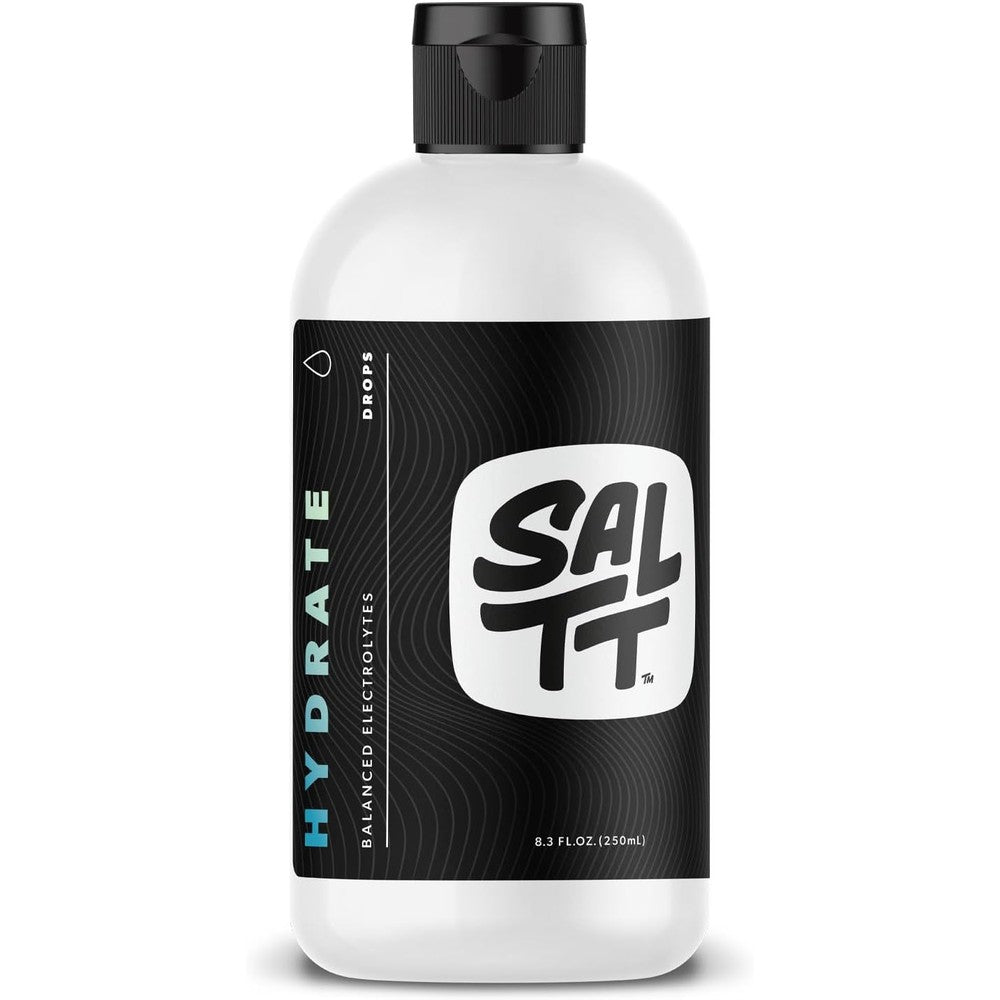 Keto Chow SALTT hydrate electrolyte drops front view bottle for keto hydration