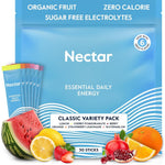 Nectar Energy Booster Variety 30 Packets front view organic caffeine supplement
