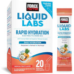 Force Factor Liquid Labs Tropical Fruit front box view for hydration support