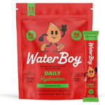 Waterboy Daily Hydration Watermelon 15 Sticks front view electrolyte powder