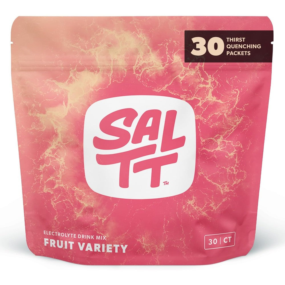 Keto Chow SALTT Electrolytes Fruit Variety Pack front view hydration packets