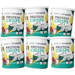Power Crunch Protein Crisps Salt and Vinegar front view high protein snack