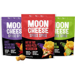Moon Cheese Space Spice Variety Pack front view keto snacks.